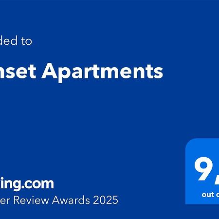 Sunset Apartments Ulcinj Exterior foto